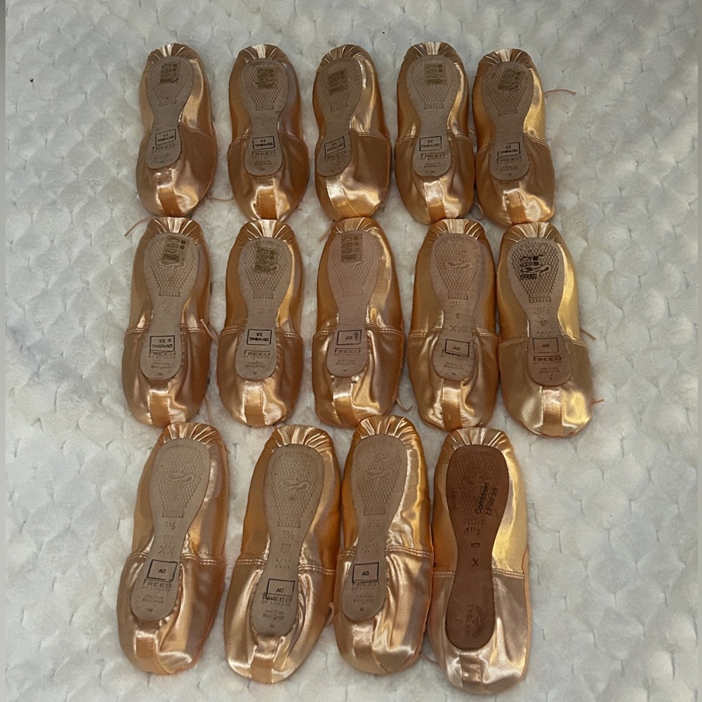 Freed Of london pointe shoes lot